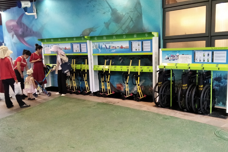 花粉共享童車\嬰兒車\輪椅進駐恒大?；◢u