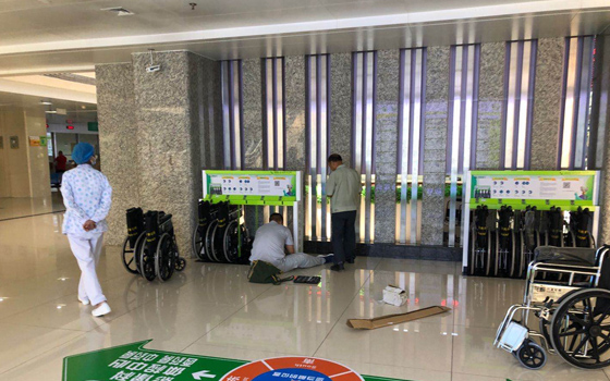 花粉共享輪椅，一臺(tái)手機(jī)就能輕松共享