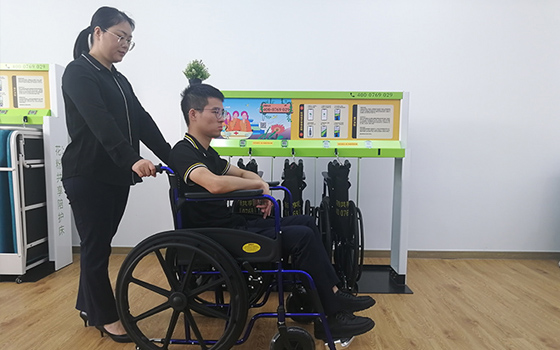 共享輪椅真情奉獻共享便民！