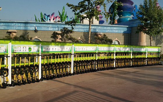 花粉共享童車為什么會(huì)成為景區(qū)合作的首選品牌？