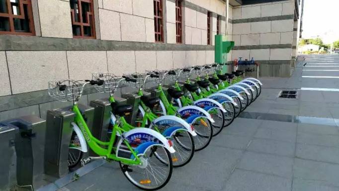 福建長汀縣公共自行車一期建設(shè)完成13個站點！