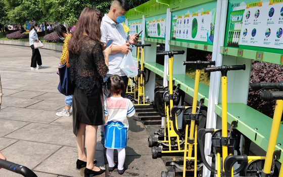 花粉共享童車給投資者帶來(lái)的方便！