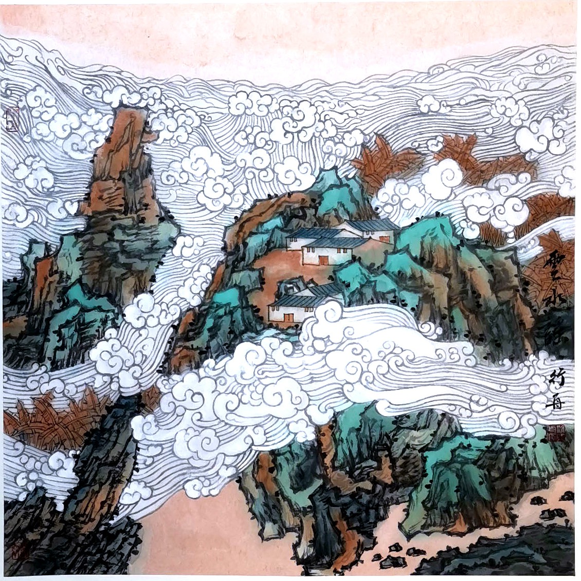 三等獎 繪畫 云水謠 淮行舟.jpg